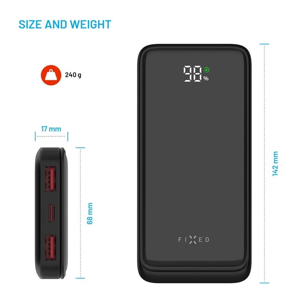 Fixed Powerbank Zen2 10 20W 10 000 mAh