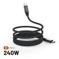 Miniatyrbillede 1 af 9: Fixed Kabel Magnetisk USB-C til USB-C 240W 2m