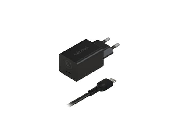 Lenovo 40AWGN65EU, PC, sisätiloissa, 100 - 240 V, 50 - 60 Hz, 1,5 A, musta