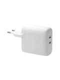 Miniatyrbilde 2 av 2: dbramante1928 Re-charge - EU-vegglader - 2x USB-C 45W - hvit