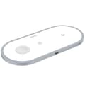 Miniatyrbild 2 av 9: Hoco 3in1 Trådlös Snabbladdare Apple Watch, iPhone, Airpods - Vit