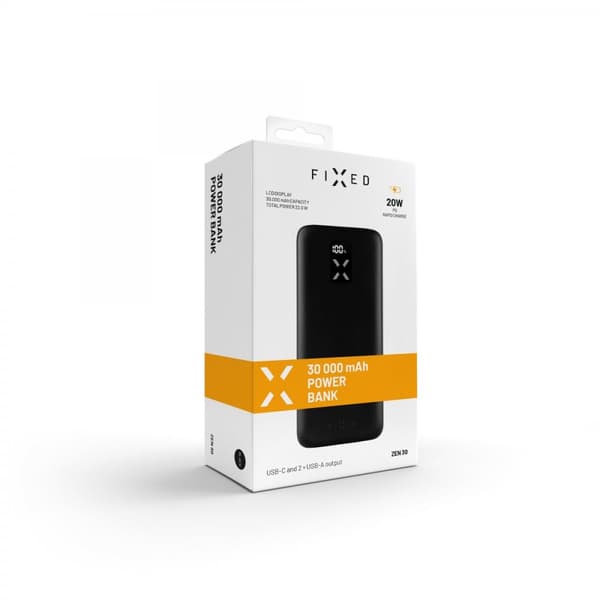 Fixed Powerbank Zen 30 20W 30 000 mAh USB-C 2xUSB-A