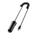 Miniatyrbilde 1 av 3: Vivanco Mobillader til bil med Fjærkabel 1m USB-C 12W Svart