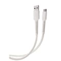 Miniatyrbilde 1 av 3: Vivanco Kabel Longlife Braided USB-A/USB-C 0.5m Hvit