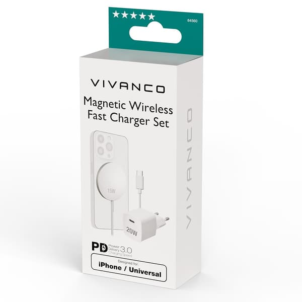 Vivanco MagSafe opladningssæt