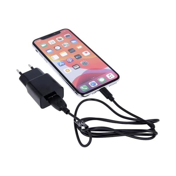 Maxlife Väggladdare MicroUSB 2.1A med Kabel - Svart