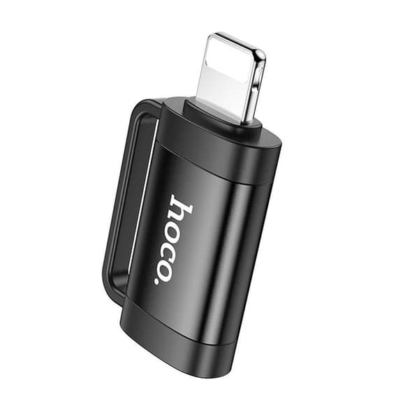 Hoco Adapter OTG Lightning Till USB-C 2A UA31B - Svart