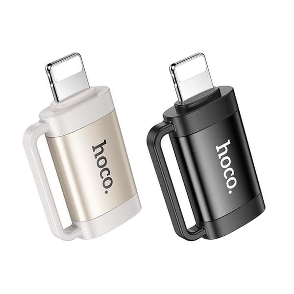 Hoco Adapter OTG Lightning Till USB-C 2A UA31B - Svart
