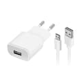 Miniatyrbild 1 av 6: Forever Väggladdare MicroUSB 2A med Kabel - Vit