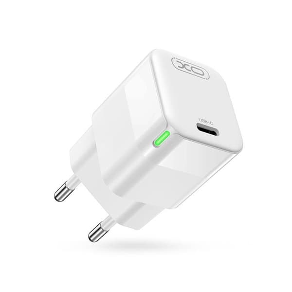 XO Snabbladdare USB-C 30W CE06 PD - Vit