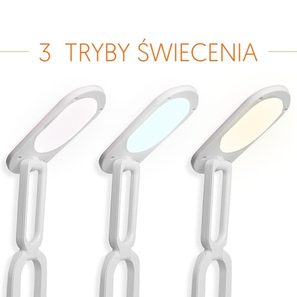 LTC LED Skrivbordslampa Hopfällbar 10W - Rosa