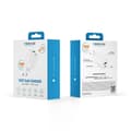 Miniatyrbild 7 av 7: Forever Snabbladdare USB-A - USB-C 45W GaN PD QC - Vit