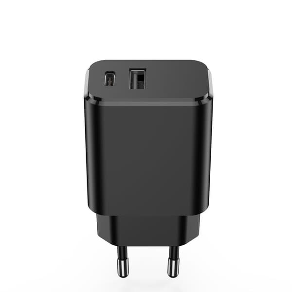 Setty Snabbladdare USB Till USB-C 20W 3A - Svart
