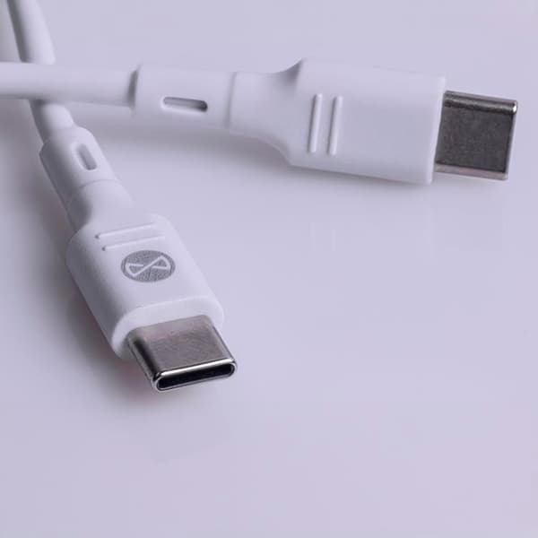 Forever Snabbladdare 30W USB/USB-C med Kabel 60W PD QC