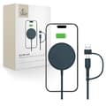 Miniatyrbild 6 av 6: Tech-Protect Magsafe Trådlös Laddare Magnetic QI 15W-A44 - Navy