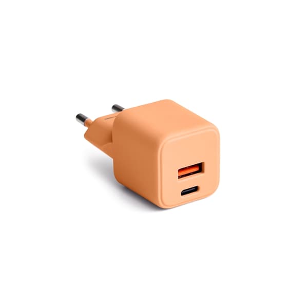 Colorum Snabbladdare 30W 1xUSB-A 1xUSB-C - Peach