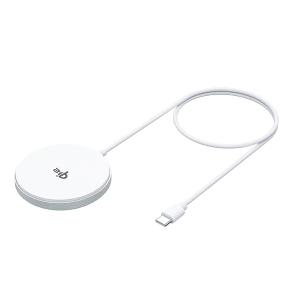 Forever Qi2 15W Trådlös Laddare Magnetisk - Silver
