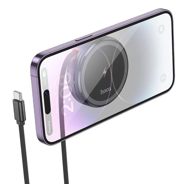 Hoco MagSafe Trådlös Laddare iPhone/Apple Watch - Svart