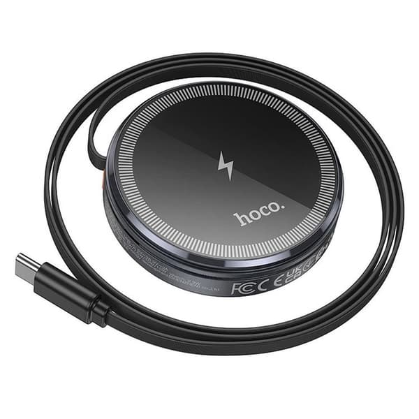 Hoco MagSafe Trådlös Laddare iPhone/Apple Watch - Svart