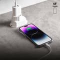 Miniatyrbild 5 av 11: SBS Snabbladdare 20W USB-A USB-C med PD - Vit