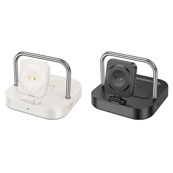 Hoco 3in1 Trådlös Laddare Apple Watch, iPhone, Airpods 5W 3A