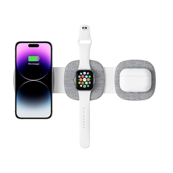 Tech-Protect 3-in-1 Trådlös Laddare Magsafe iPhone, Apple Watch, AirPods