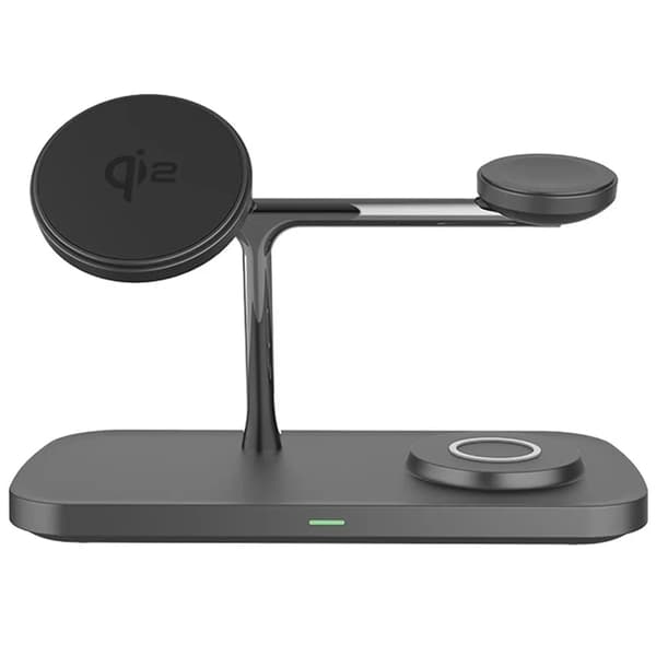 3-i-1 Samsung Galaxy S25 Ultra Qi2 15W Magnetisk Trådlös Laddare