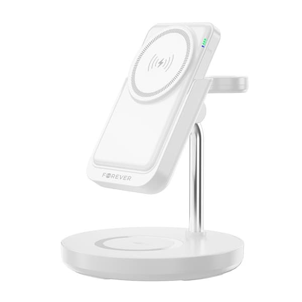Forever 5-in-1 Trådlös Laddare Magsafe iPhone, Apple Watch, AirPods
