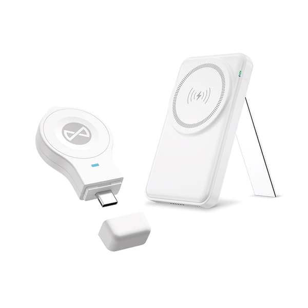 Forever 5-in-1 Trådlös Laddare Magsafe iPhone, Apple Watch, AirPods
