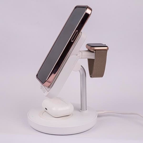 Forever 5-in-1 Trådlös Laddare Magsafe iPhone, Apple Watch, AirPods