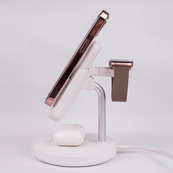 Forever 5-in-1 Trådlös Laddare Magsafe iPhone, Apple Watch, AirPods