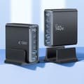 Miniatyrbild 3 av 6: Tech-Protect 5-Port Skrivbord Laddare - Svart