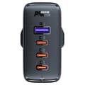 Miniatyrbild 4 av 6: Acefast GaN Snabbladdare 3x USB-C 1x USB 100W UK - Svart