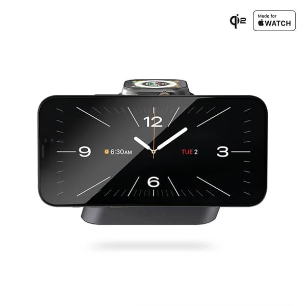Zens Qi2 MagSafe Laddare Nattduksbord Pro 2