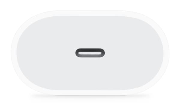 Apple - Strömadapter - 20 Watt (24 pin USB-C)