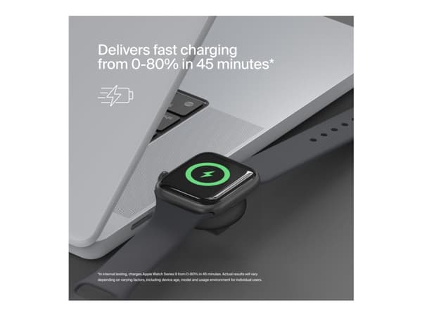 Belkin - Trådlös laddningsplatta - portabel - 5 Watt - Fast Charge - svart