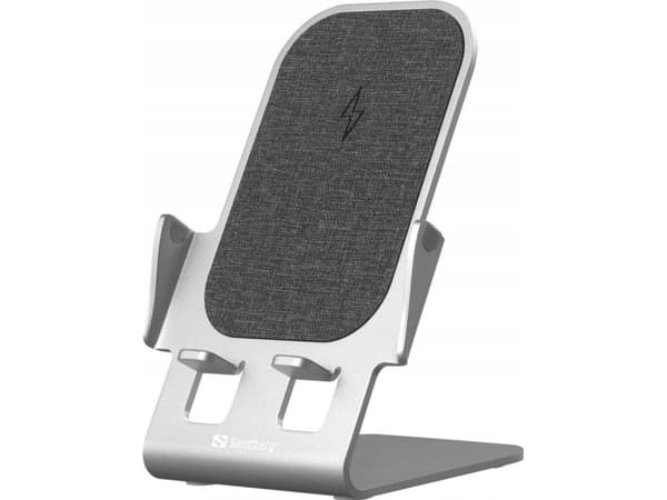 Sandberg Wireless Charger - Trådløst ladestativ - 15 watt - 2 A