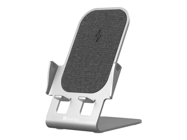 Sandberg Wireless Charger - Trådløst ladestativ - 15 watt - 2 A