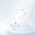 Miniatyrbild 2 av 3: Dudao Snabbladdare 30W A27P PD GaN USB-C - Vit