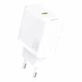 Miniatyrbild 1 av 3: Dudao Snabbladdare 30W A27P PD GaN USB-C - Vit