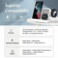 Miniatyrbild 10 av 10: 3-in-1 Trådlös Laddare 15W Samsung Galaxy - Buds - Watch - Vit