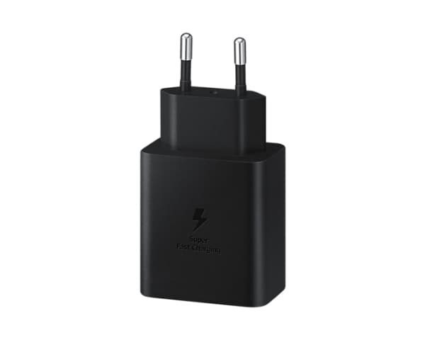 Samsung EP-T4510 - Strömadapter - 45 Watt - 3 A - Fast Charge 2.0, PD 3.0 (24 pin USB-C) - på kabel: USB-C - svart