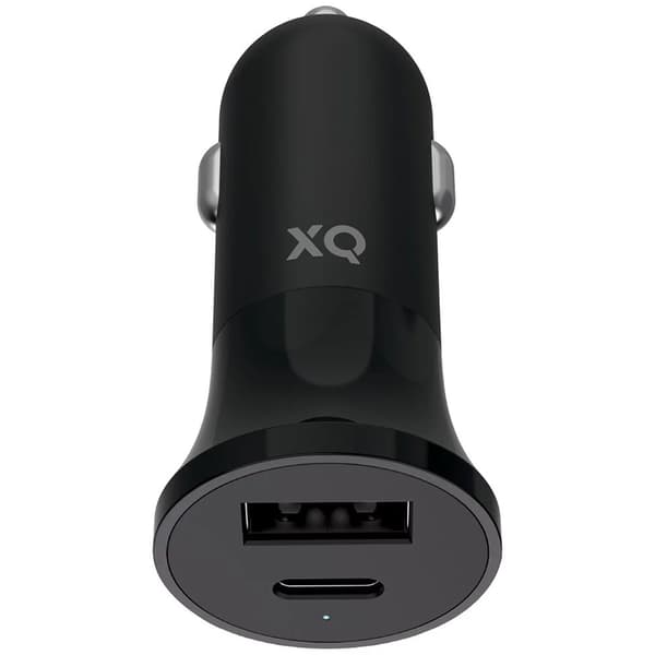 XQISIT Billaddare PD 27W USB-A & USB-C