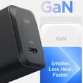 Miniatyrbild 3 av 4: Spigen GAN-651 1-Port Snabbladdare 65W + Typ-C Kabel