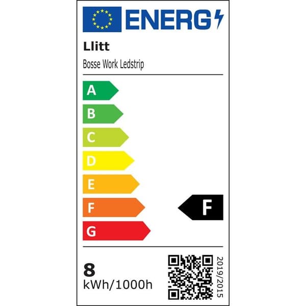 LLIT Ledstrip Arbetsbelysning 25m IP65 4000K 200W 20000lm