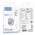 Miniatyrbild 5 av 5: Hoco 2-i-1 OTG Adapter USB-A Till Lightning/USB-C UA36E - Guld