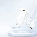 Miniatyrbild 2 av 4: Dudao Väggladdare A23 2.4A USB-A - Vit