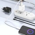 Miniatyrbild 5 av 8: Dudao Snabbladdare 25W A27 GaN USB-C - Vit