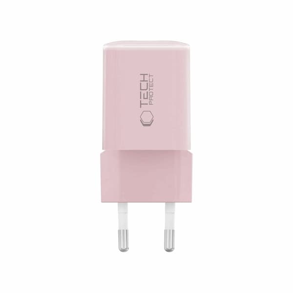 Tech-Protect Snabbladdare 33W NCM 2-Port QC3.0 - Rosa