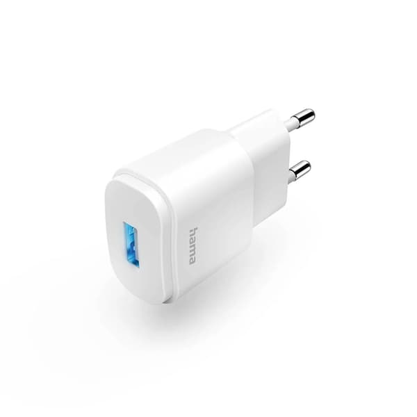 Hama Väggladdare 6W 1xUSB-A - Vit